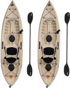 Lifetime 90806 Tamarack Angler 100 Fishing Kayak C 2 Pack (Paddles Included)