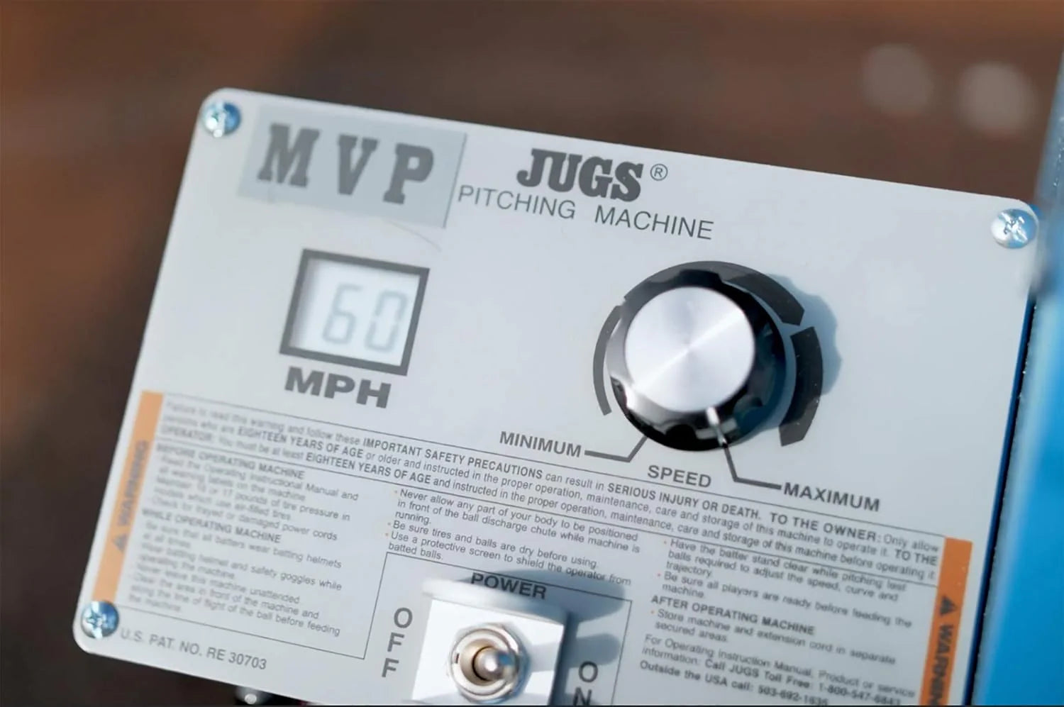 Jugs MVP Combo Pitching Machine ?C Adjustable Up to 60 MPH, for Baseball & Softball, Ideal for Pitching-Machine Leagues