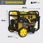 9000W Wireless Start Generator with CO Shield?