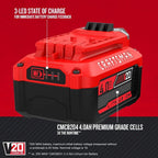 V20 MAX Cordless Drill and Impact Driver, Power Tool Combo Kit with 2 Batteries and Charger (CMCK200C2AM)