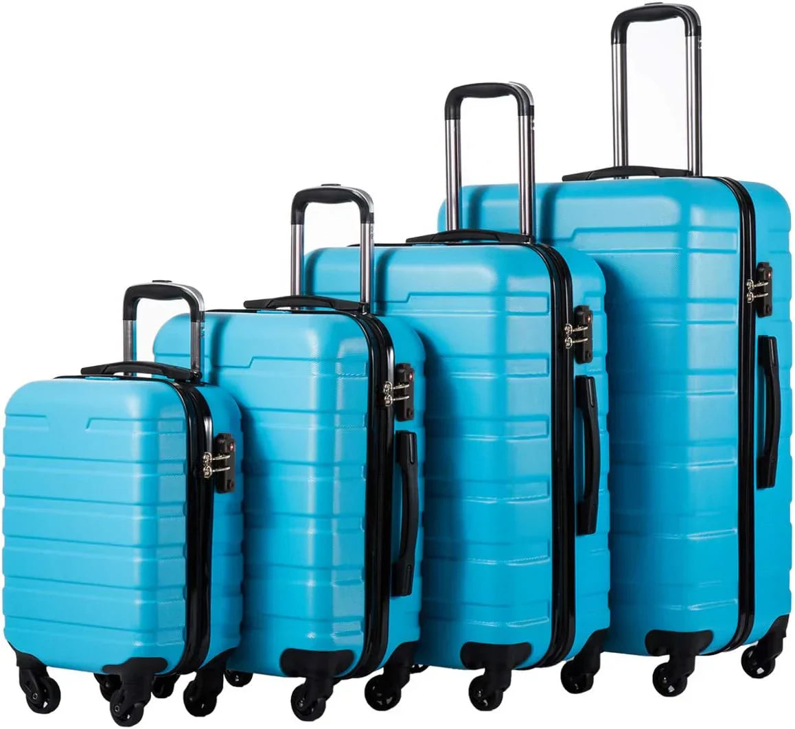 Luggage 3 Piece Set Suitcase Spinner Hardshell Lightweight TSA Lock