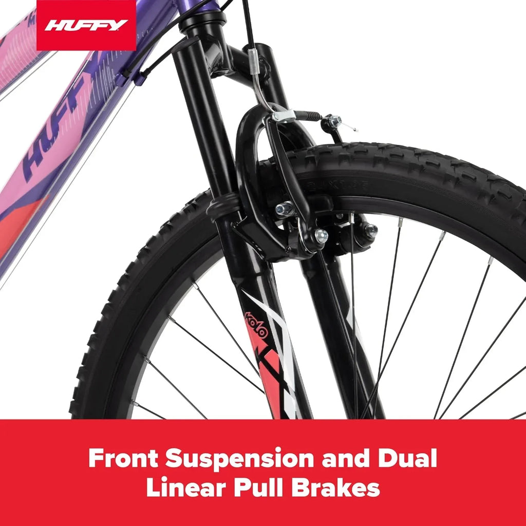 Huffy Stone Mountain Hardtail Mountain Bike for Boys/Girls/Men/Women 20"/24"/26" Sizes