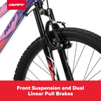 Huffy Stone Mountain Hardtail Mountain Bike for Boys/Girls/Men/Women 20"/24"/26" Sizes