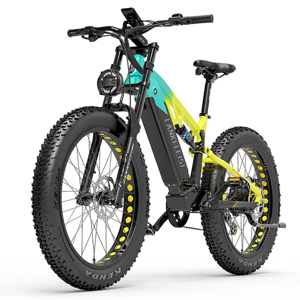 Lankeleisi RV800 Plus 750W Bafang Motor 26" Fat Bike Fully E-Mountainbike 20Ah