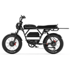 Lankeleisi X-Black Knight 1000W*2 Dual Motor 20" Fat Bike Fully E-Mountainbike 45Ah