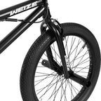 WEIZE Freestyle BMX Bicycle 20 Inch Stunt Bike for Kids and Adults Men and Women High Strength Steel Frame 360 Degree Rotor Freestyle