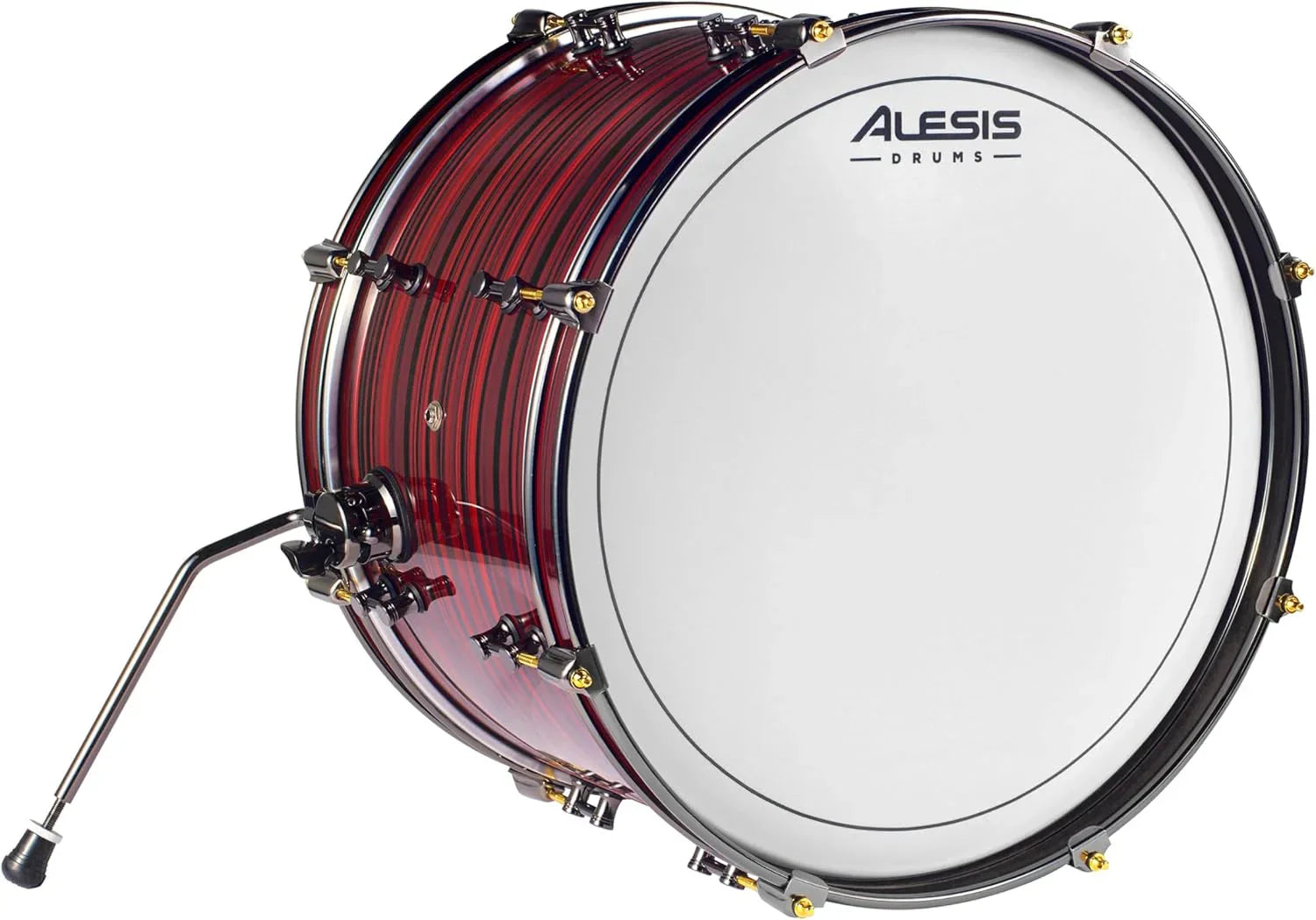 Alison Strata Prime Electronic Drum Set with Touch Screen Dual Area Grid Head