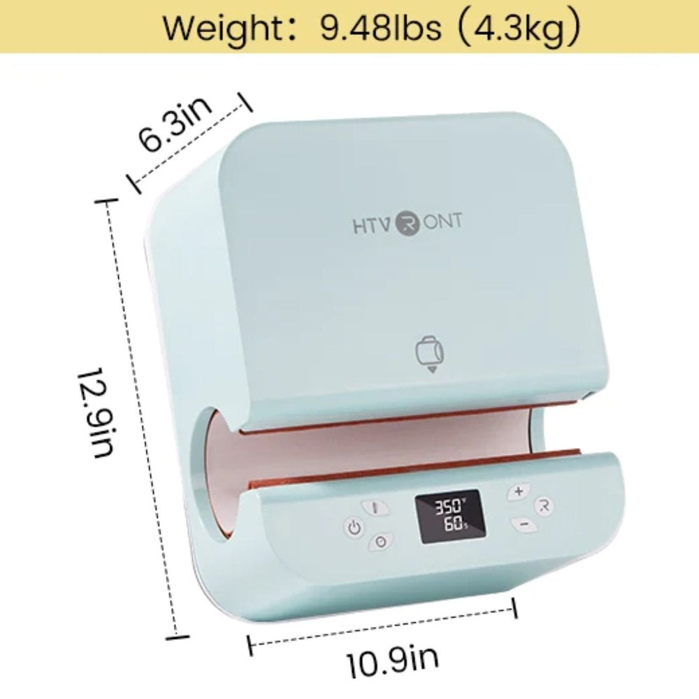 HTVRONT Auto Tumbler Mug Heat Press Machine for Sublimation DIY Print Cup Mug