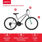 Huffy Stone Mountain Hardtail Mountain Bike for Boys/Girls/Men/Women 20"/24"/26" Sizes