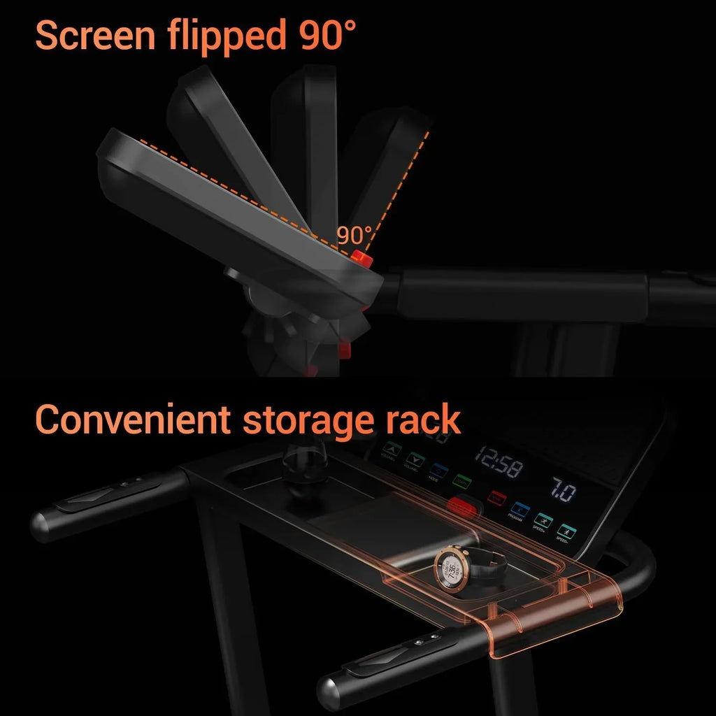Home Treadmill 15% Incline Treadmill 3.0 hp Quiet Brushless Dual Cushion System