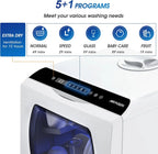 AIRMSEN portable tabletop dishwasher 5 washing programs mini dishwasher