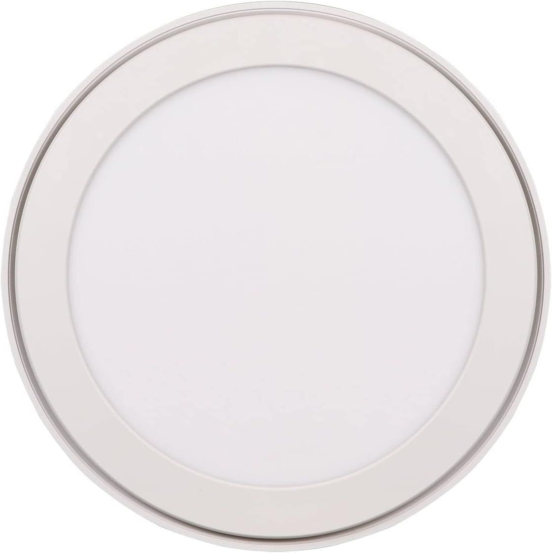 Beacon Lighting Reef 200mm Round Exhaust Fan with LED Light and 240mm Cut Out, White