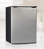 Igloo 3.2 Cu.Ft. Mini Fridge with Freezer - Single Door Compact Refrigerator with Glass Shelves for Homes