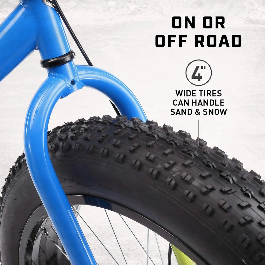 Mongoose Dolomite Fat Tire Mens Mountain Bike