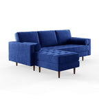Lark 84&prime;&prime; Wide Reversible Sofa &amp; Chaise