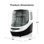 Baby Bottle Washer Pro - Baby Bottle Washer, Sterilizer + Dryer - All in One Machine Cleans Bottles, Pump Parts, & Sippy Cups - Replaces Hand Washing, Bottle Brushes and Drying Racks-Brezza