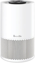 Breville Smart Air Purifier with Night Glow �C Advanced Virus Protection, Model LAP168WHT