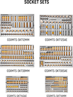 GEARWRENCH 1268 Piece Master Mechanics Tool Set in Premium Modular Foam Trays with GSX Mobile Tool Storage