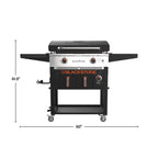 Clearance Sale Blackstone 2-Burner 28" Griddle with Electric Air Fryer and Hood