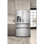 Whirlpool 24.5-cu ft 4-Door French Door Refrigerator with Ice Maker (Fingerprint Resistant Stainless Steel) ENERGY STAR