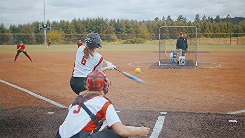 Jugs MVP Combo Pitching Machine ?C Adjustable Up to 60 MPH, for Baseball & Softball, Ideal for Pitching-Machine Leagues