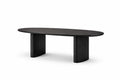 Oval Solid Oak Dining Table