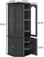 Corner wine cabinet with LED lights tall modern wine cabinet home bar wine storage cabinet