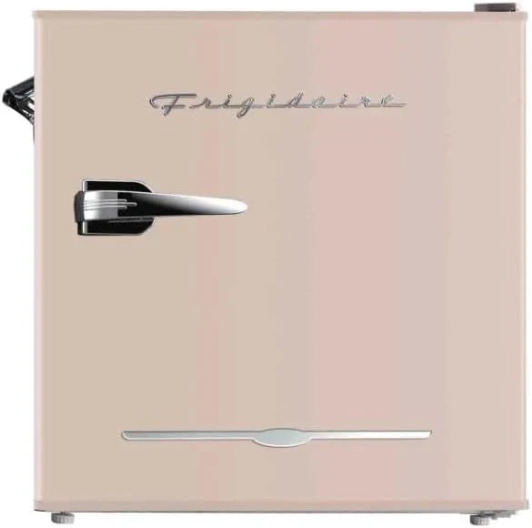 Frigidaire EFR176 Retro Compact Fridge with Chiller Mini Refrigerator Built-in Bottle Opener