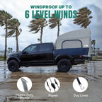 Truck Bed Tent 5.5ft-8ft Suitable for 2+1 People Family Inflatable Pickup Truck Tent