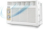 BLACK+DECKER Window Air Conditioner 5000 BTU Cools Up to 150 Square Feet AC Mechanical Controls