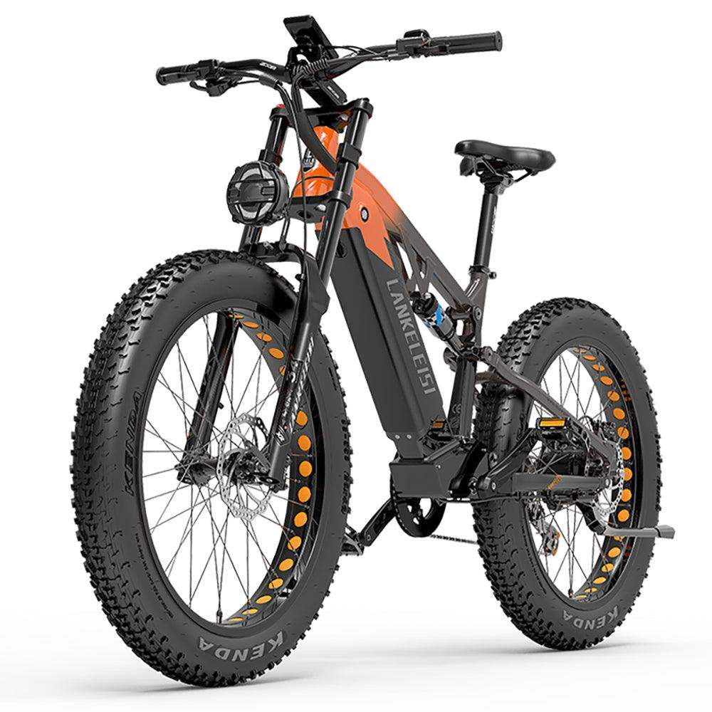 Lankeleisi RV800 Plus 750W Bafang Motor 26" Fat Bike Fully E-Mountainbike 20Ah