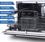 Farberware Compact 6-Station Dishwasher Portable Mini Countertop Dishwasher