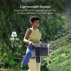Portable Power Station DELTA 2 Max, 2400W LFP Solar Generator, Full Charge in 1 Hr, 2048Wh Solar Powered Generator for Home Backup(Solar Panel Optional)
