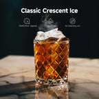 EUHOMY Commercial Ice Maker Machine, 100lbs/24H Stainless Steel Under Counter ice Machine with 33lbs Ice Storage Capacity, Freestanding Ice Maker.