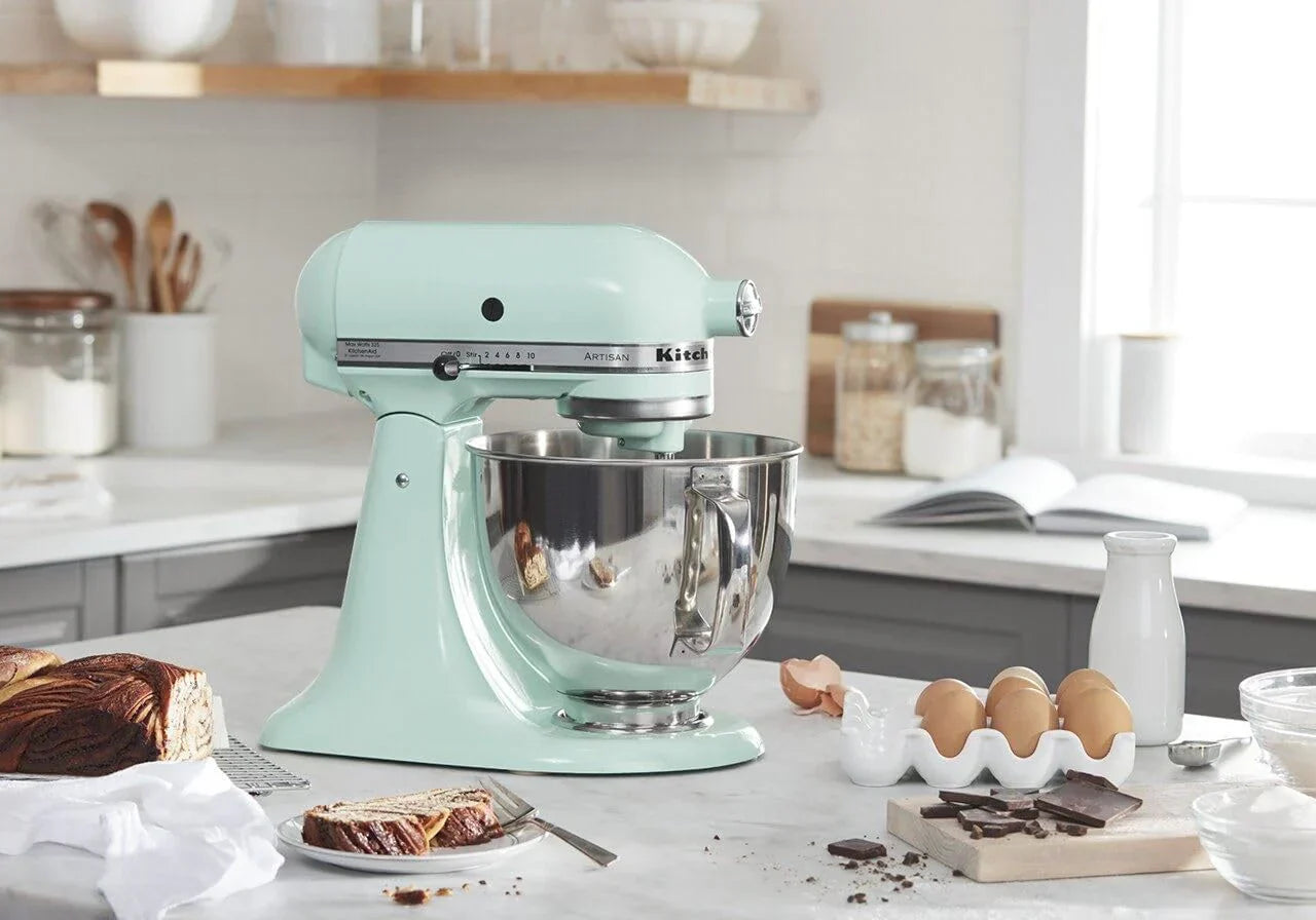 KitchenAid Artisan 5-Quart Tilt-Head Stand Mixer with Pour Flap