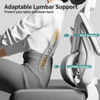 Office Chair Ergonomic Desk Chair, 330 lbs Home Mesh Desk Chair with Wheels, Comfortable Gaming Chair, High Back Office Chair