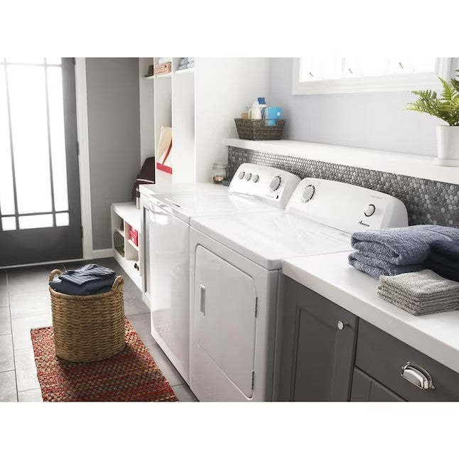 Amana 6.5-cu ft Electric Dryer (White)