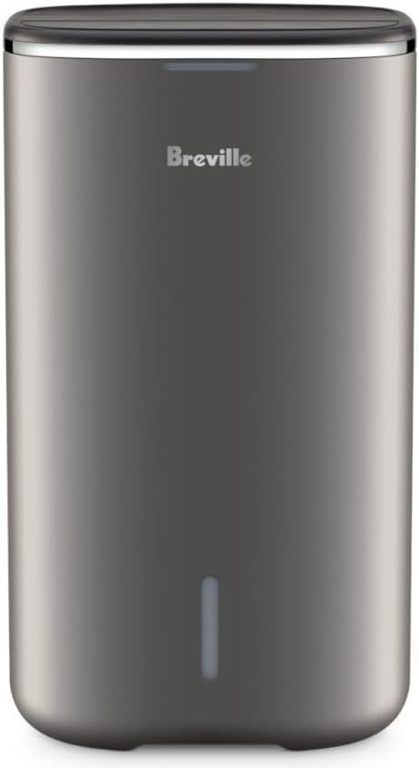 Breville All-Climate 2-in-1 Dehumidifier and Air Purifier - Titanium