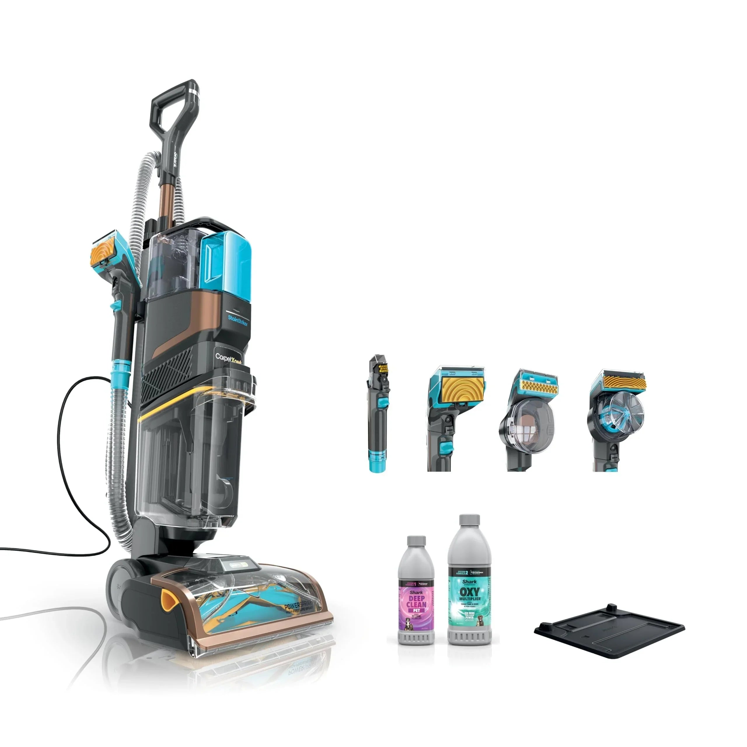 EX301 CarpetXpert HairPro Pet with StainStriker Corded Upright Deep Carpet Upholstery Cleaner