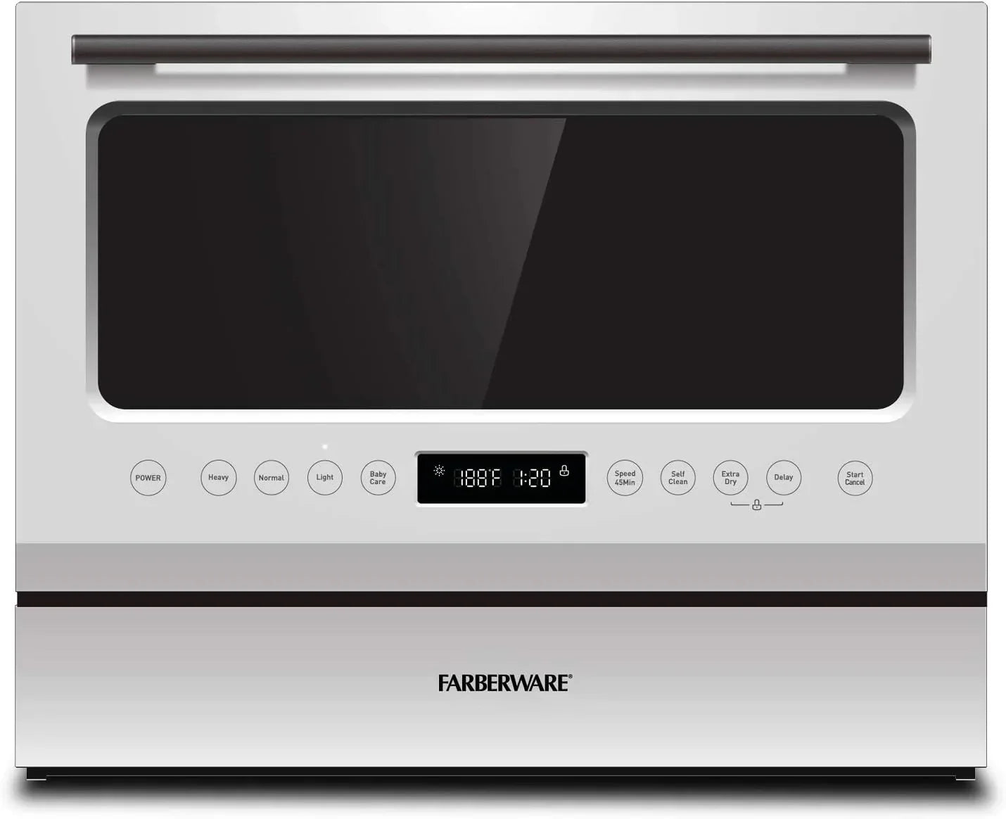 Farberware Compact 6-Station Dishwasher Portable Mini Countertop Dishwasher