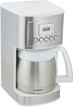 Cuisinart 12-Cup Coffee Maker, Programmable PerfecTemp Thermal Carafe Coffee Machine with 1-4 Cup Setting, Brew Strength Control and Brew Pause, Stainless Steel, DCC-3400NAS, Silver