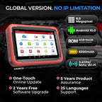 LAUNCH X431 V+ 5.0 Scan Tool with 2025 CANFD Connector, 37 Reset & OE-Level Diagnostics