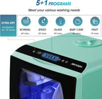 AIRMSEN portable tabletop dishwasher 5 washing programs mini dishwasher