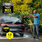 Kärcher Pressure Washer K1700 3 nozzles detergent box