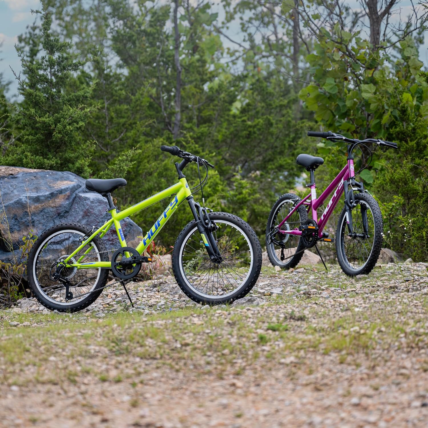 Huffy Stone Mountain Hardtail Mountain Bike for Boys/Girls/Men/Women 20"/24"/26" Sizes