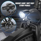 Speedrid Electric Bike 48V 500W Fat Tire Electric Bike Snow Bike 26??? 4.0, 48V 10Ah Removable Battery and Professional 7 Speed