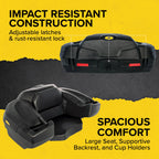Black Boar Camco UTV/ATV Rear Storage Box and Lounger
