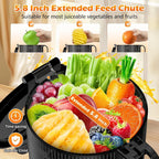 Juicer Machines with 5.8" Large Feed Chute Cold Press Juicer Slow Masticating juicer