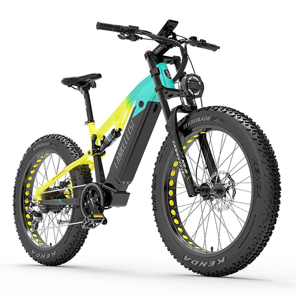 Lankeleisi RV800 Plus 750W Bafang Motor 26" Fat Bike Fully E-Mountainbike 20Ah