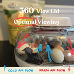Harris Farms Nurture Right Egg Incubator for Hatching Chicks - Holds 22 Eggs